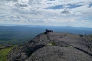 На горе в Карелии