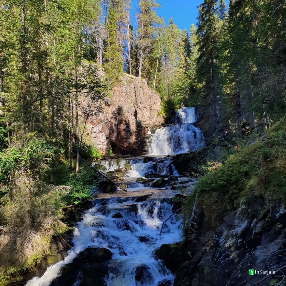 Водопад Белые мосты